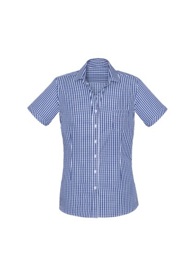 Picture of Biz Corporates Ladies Springfield Shirt Short Sleeve